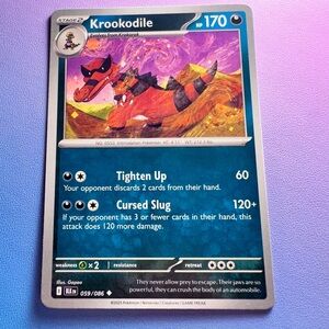 krookodile - 059/086 (uncommon) — pokemon: black bolt